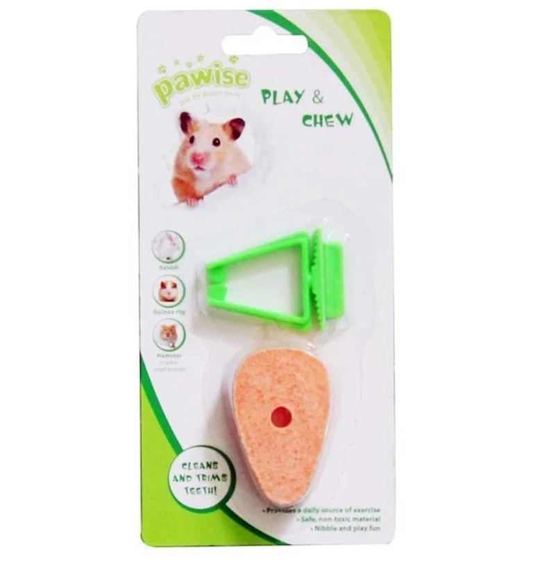 Pawise Havuç Şekilli Hamster Yalama Taşı