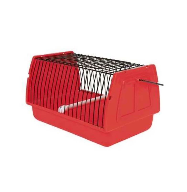 Trixie Küçük Petler için Kırmızı Taşıma Kabı