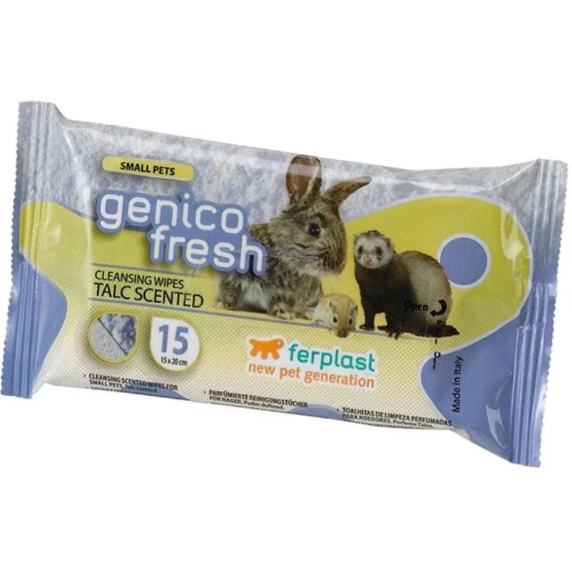 Ferplast Genico Fresh Kemirgen Temizlik Mendili 15 Adet