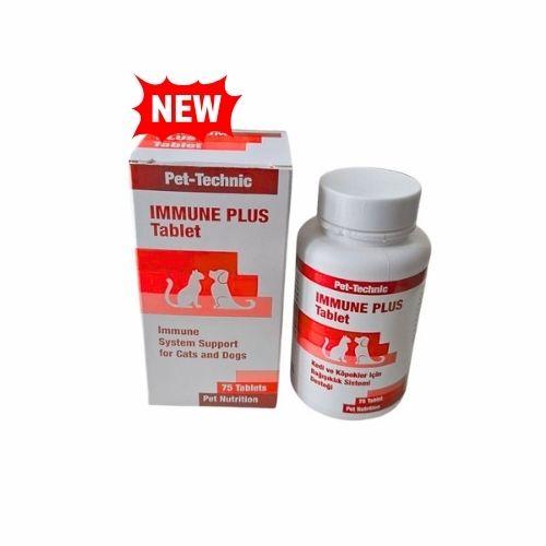 PET-TECHNIC  IMMUNE PLUS Tablet Kedi ve Köpekler için Bağışıklık Sistemi Desteği