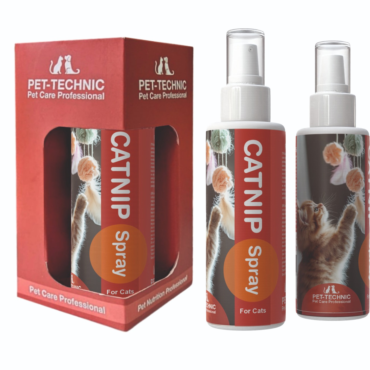 Pet-Technic Catnip Spray 100 ml - Kedi Nanesi Spreyi | Stres Azaltıcı ve Eğitici Oyun Spreyi