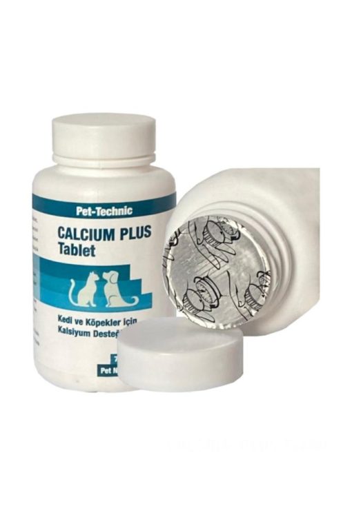 pet technic calcium plus tablet vitamin d3 kalsiyum destegi 71