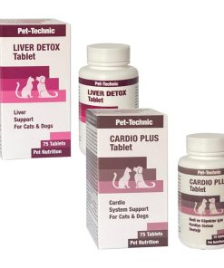 pet technic liver detox tablet cardio plus tablet 846