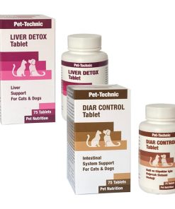 pet technic liver detox tablet diar control tablet 837