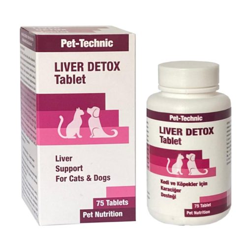 pet technic liver detox tablet karaciger destegi 90
