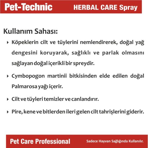 pet technic multi plus pasta weight control pasta herbal care dog spray 502